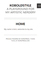 Mobile Screenshot of koboldstyle.org